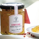La confiture d'ananas baies roses 220g en situation