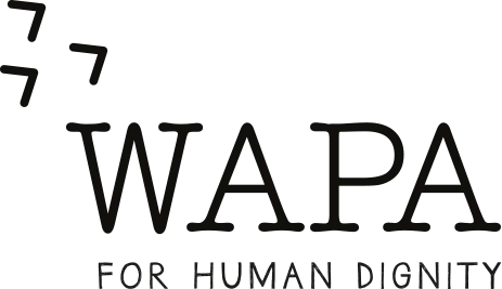 logo wapa for human dignity