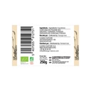 étiquettes du curcuma en poudre 250g BIO