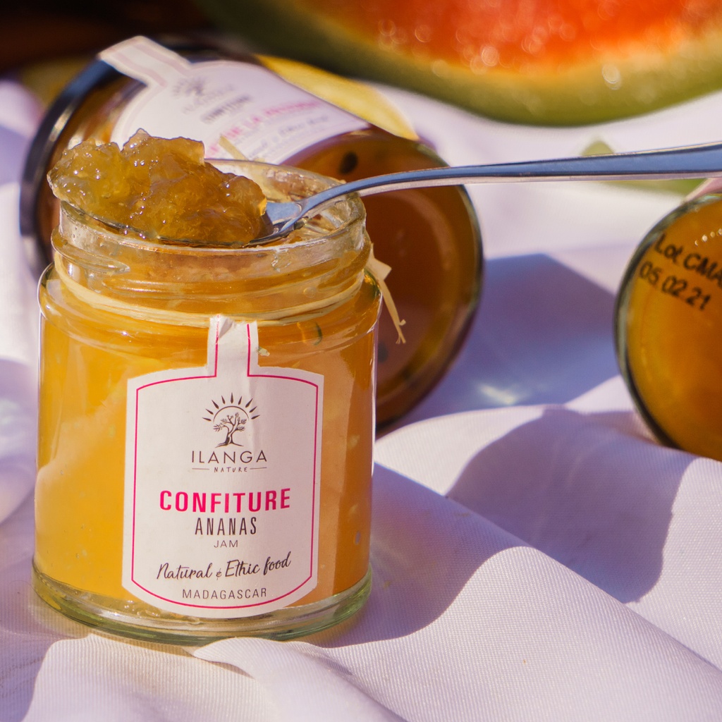 Assortiment de 2 miels & 2 Confitures