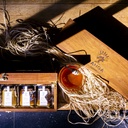 La Collection de 5 Miels 250g - Coffret en Bois