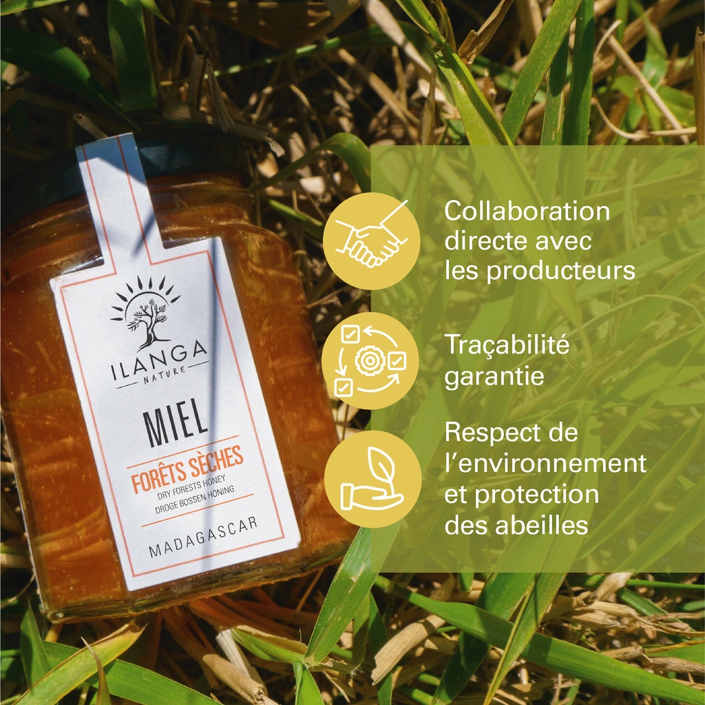 les valeurs du miel de forêts sèches 140g