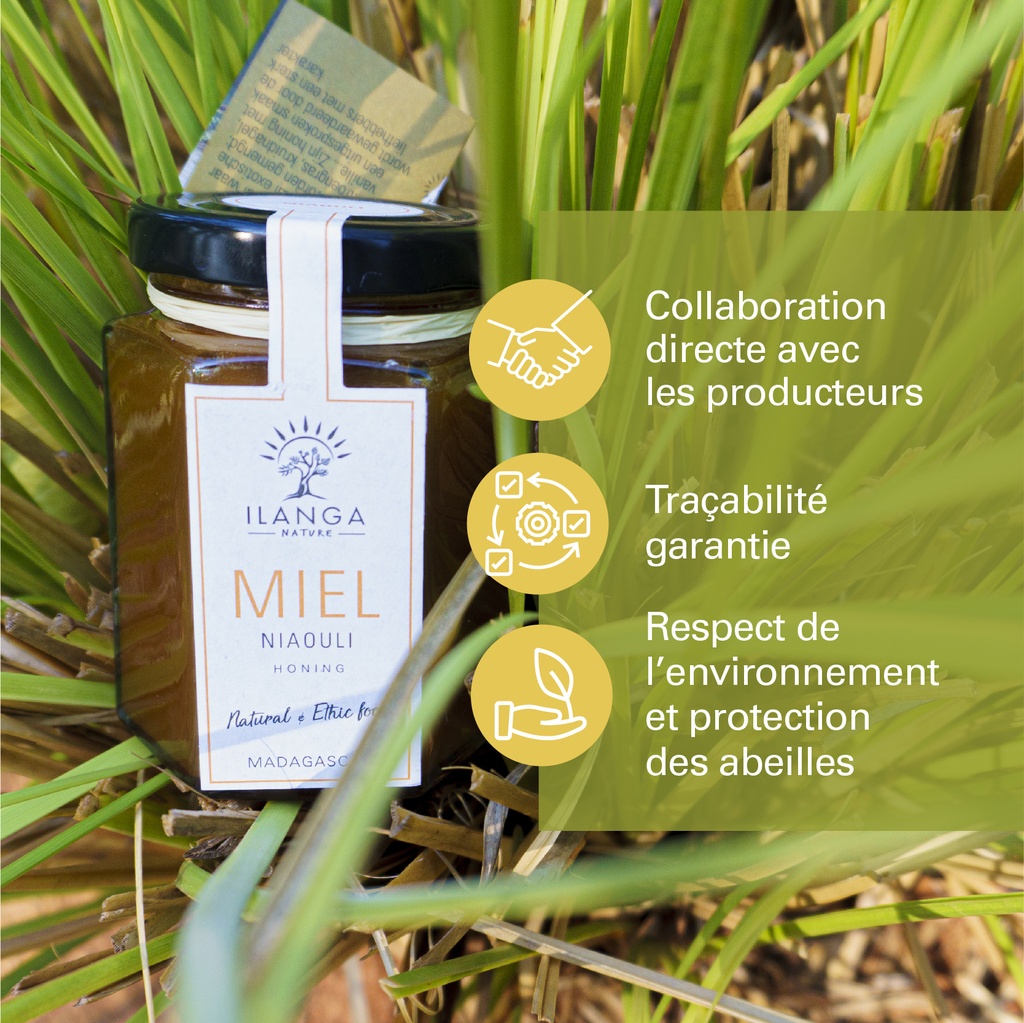 Les valeurs du miel de niaouli 250g