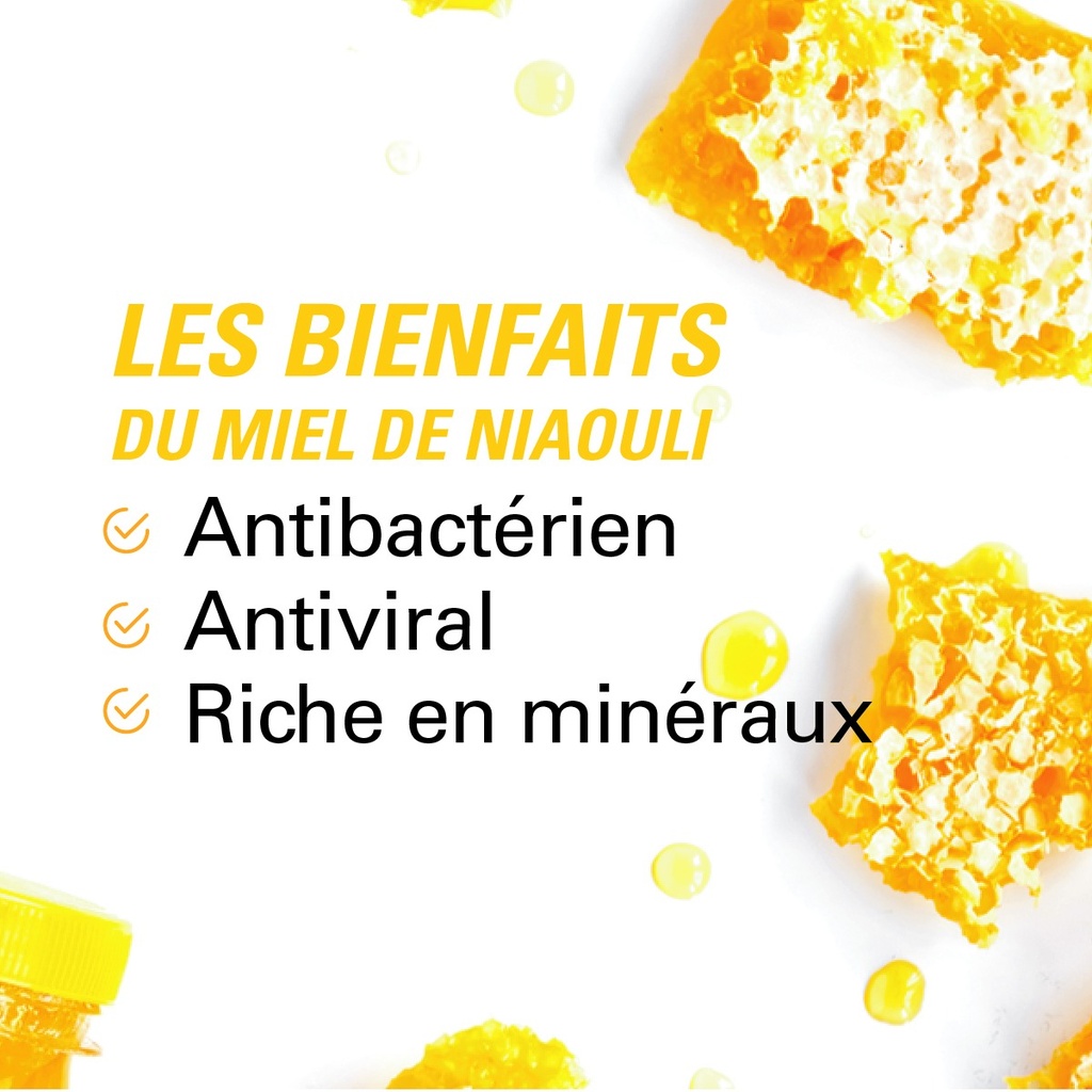 les bienfaits du mile de niaouli 250g BIO