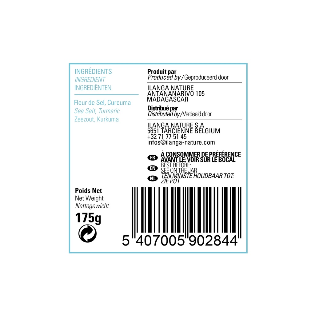 Fleur de Sel au Curcuma 