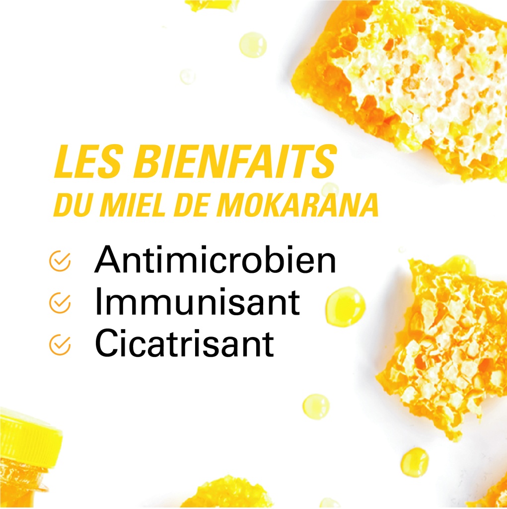 les bienfaits su miel de mokarana 250g