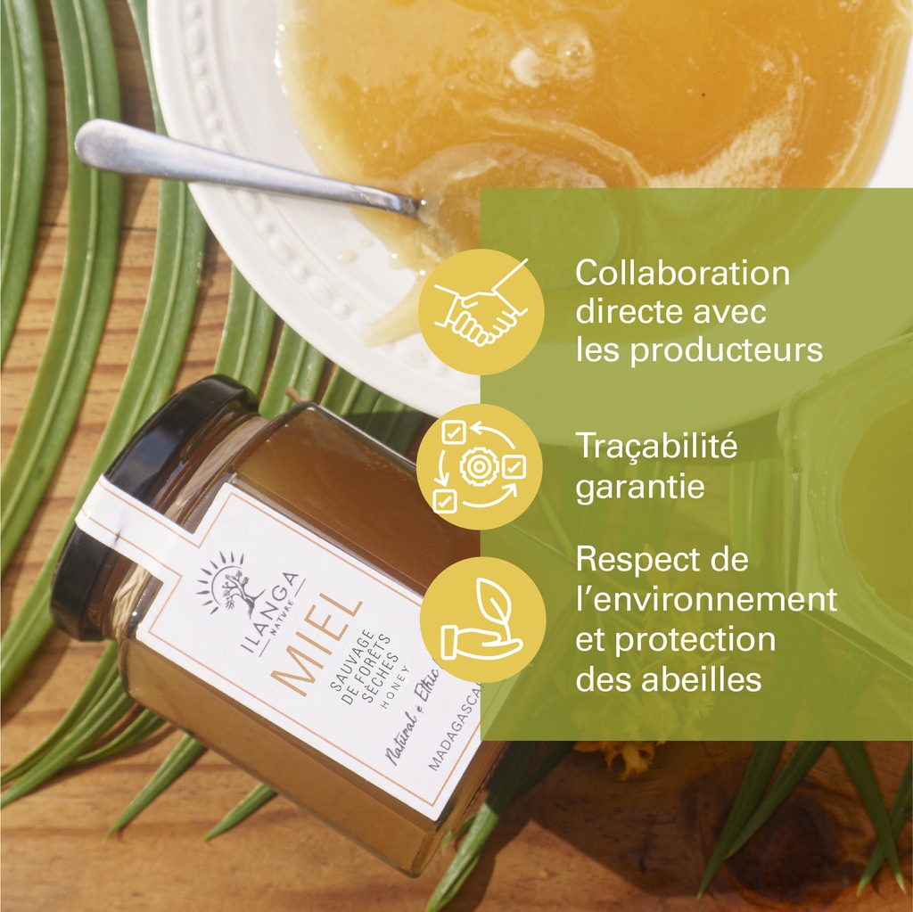 les valeurs du miel de forêts sèches 250g