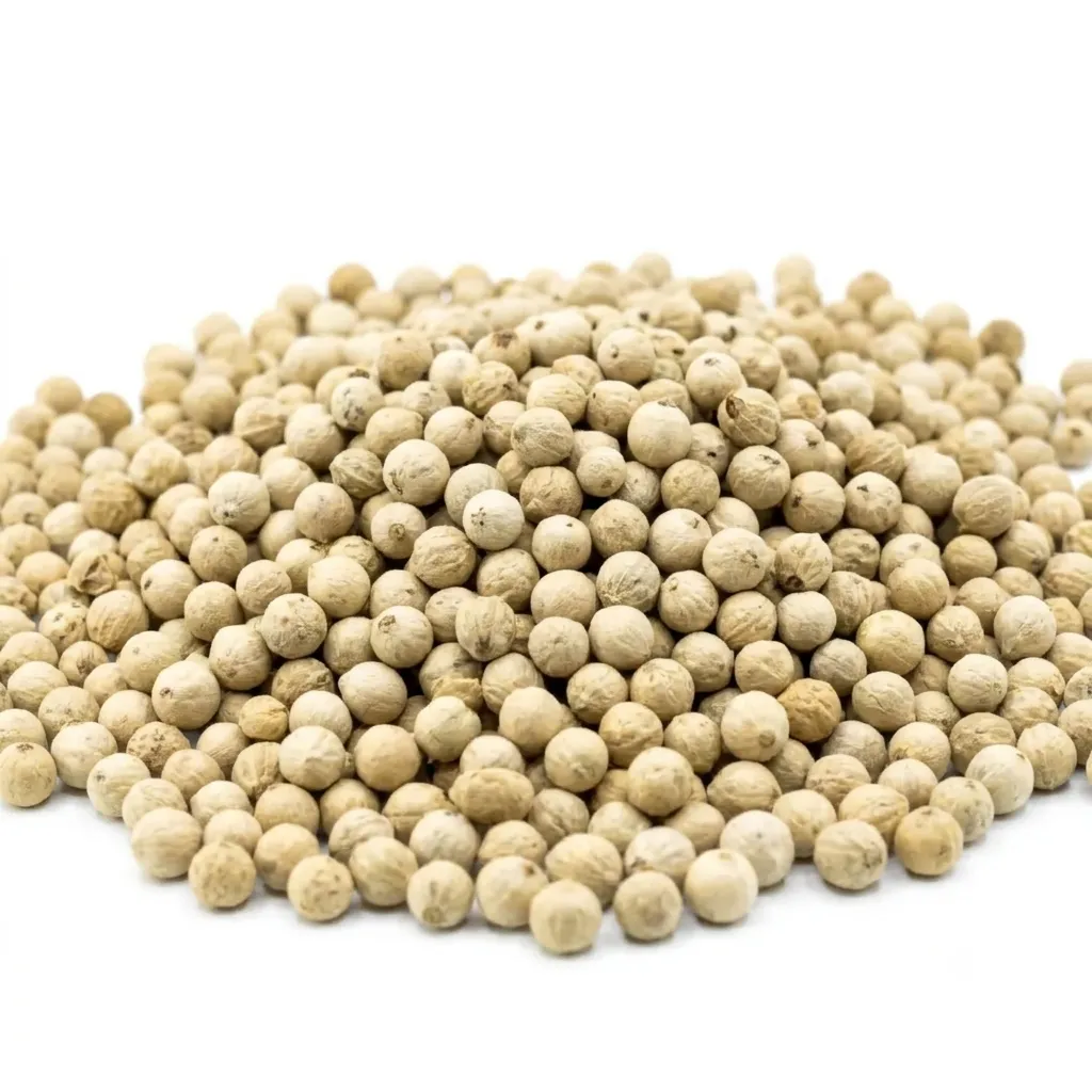 Poivre Blanc (en Grains) (65g) - Poivre Blanc en grain