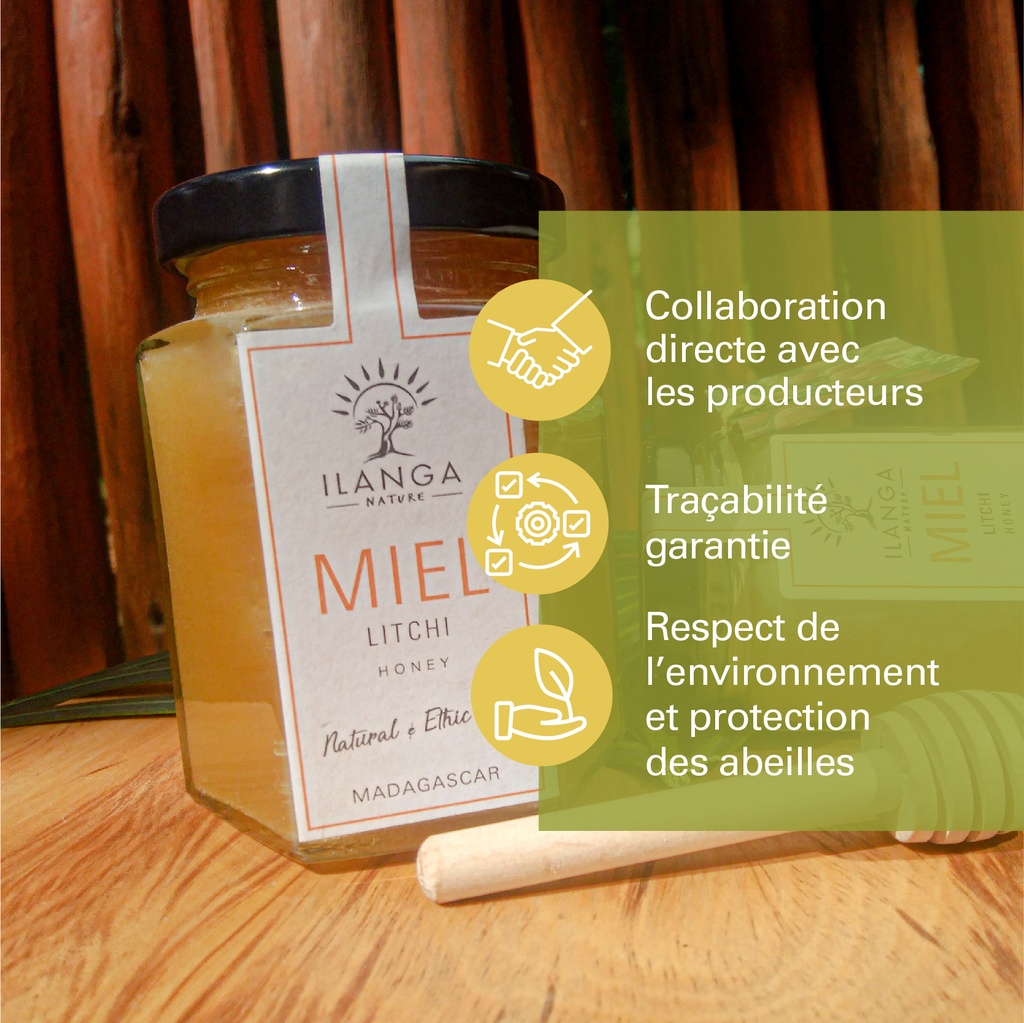 les valeurs du miel de litchi 250g