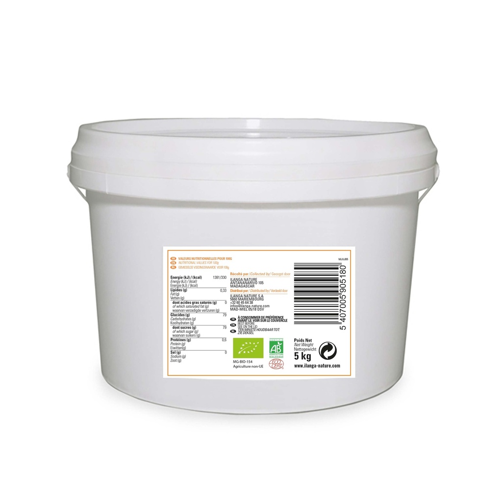 Miel de Jujubier 5kg - BIO