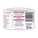 les informations sur la confiture de fruit de la passion 220g