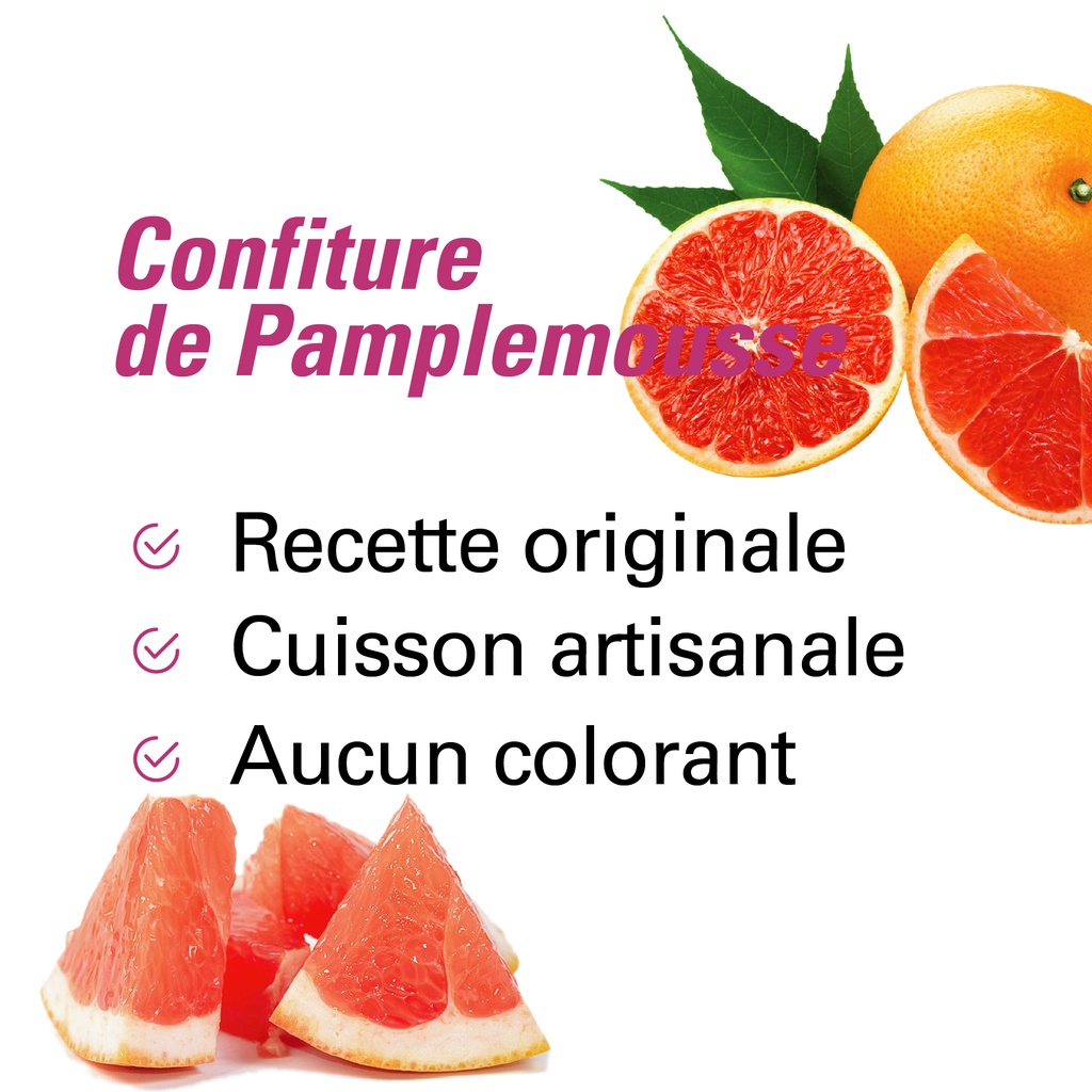 Marmelade de Pamplemousse 220g