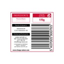 étiquette du poivre blanc 175g