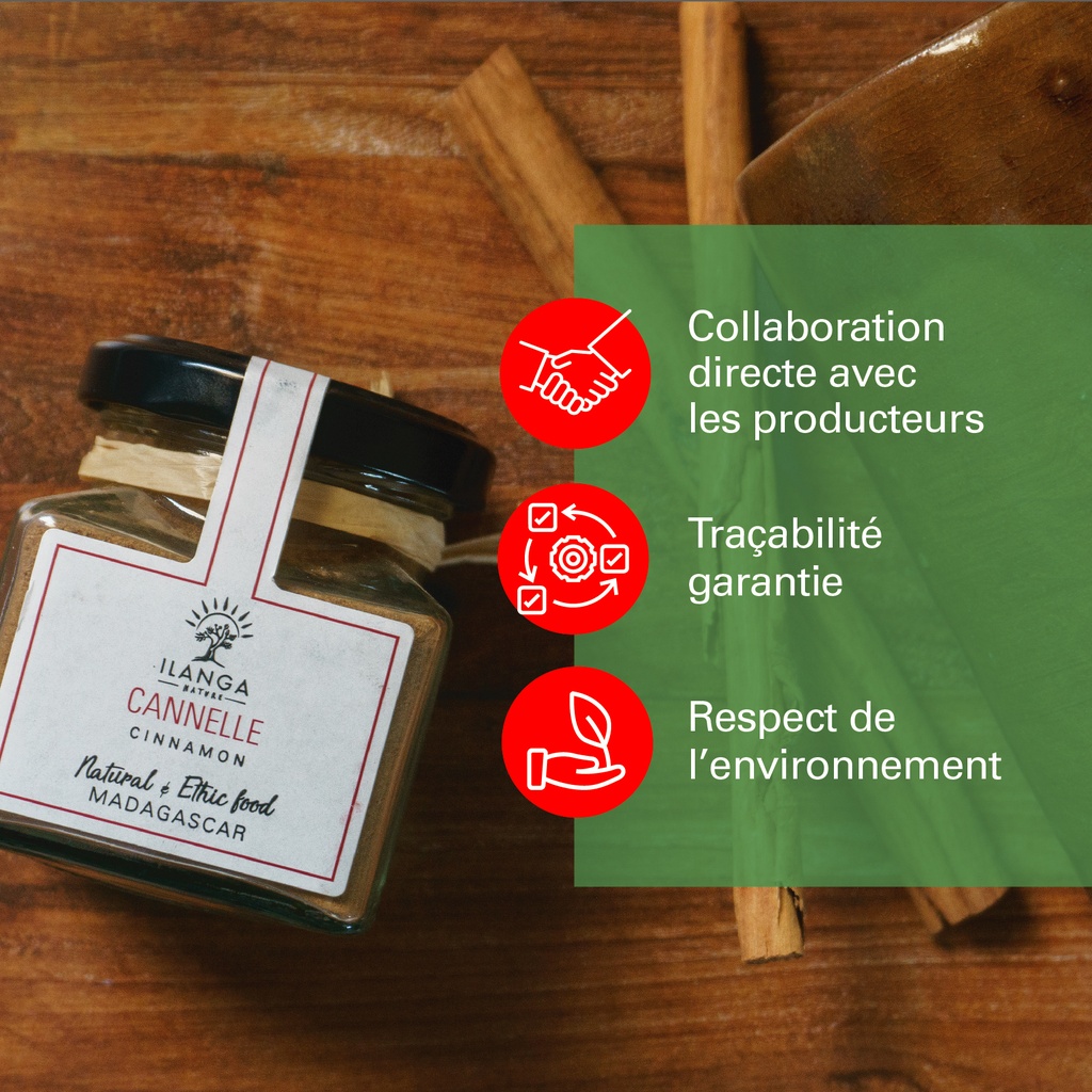 les valeurs de la cannelle en poudre 50g