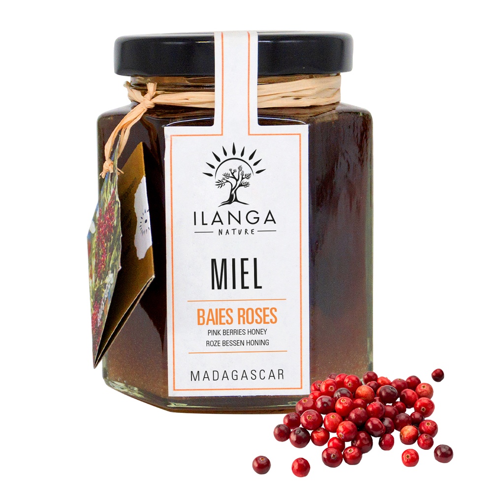 ke miel de baies roses dans le Duo de Miels 250g