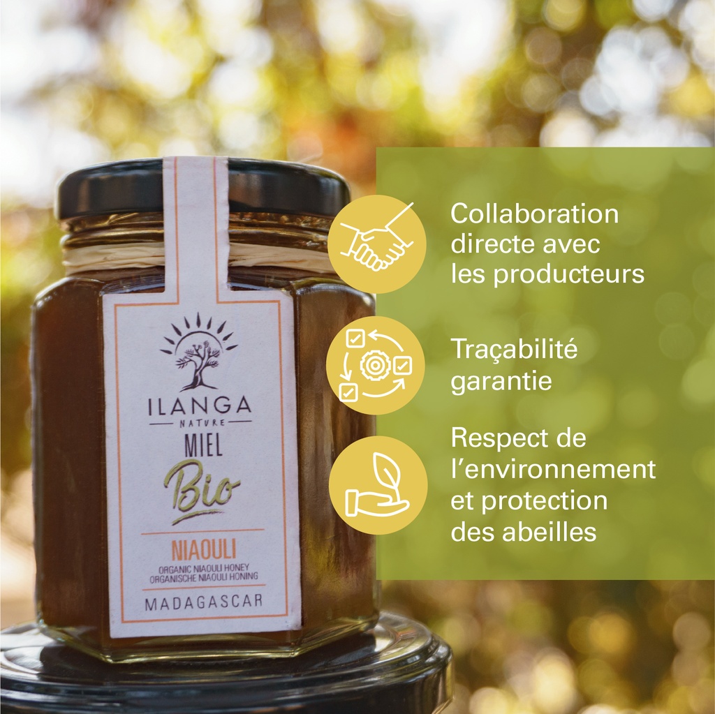 les valeurs du miel de niaouli 140g BIO