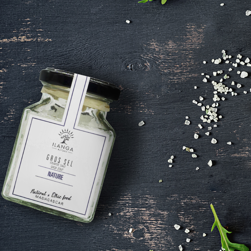 Quartet de Gros Sels Aromatisés - gros sels pour poissons et crustacés