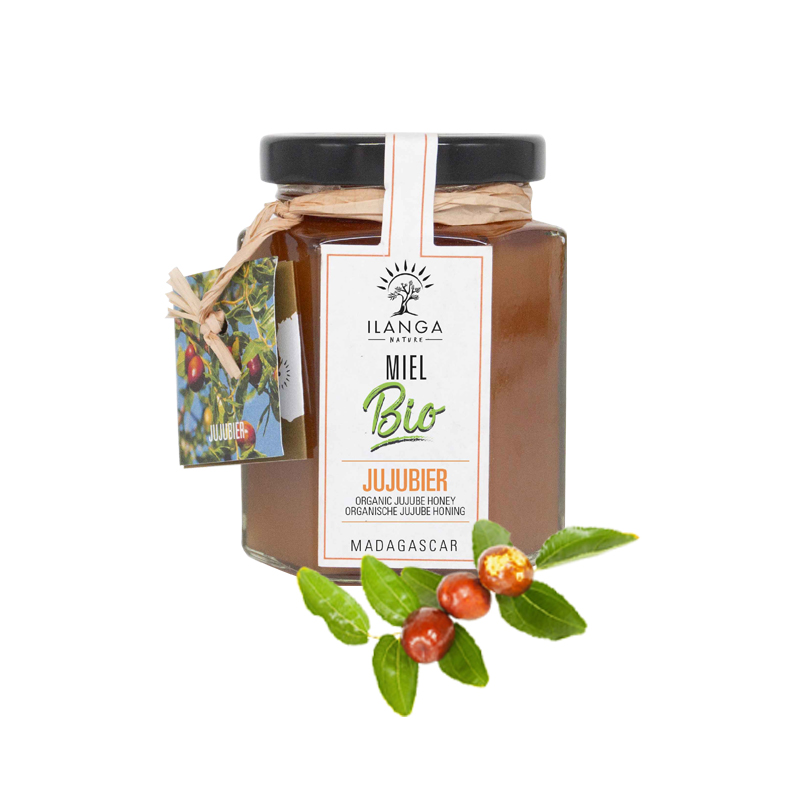 le miel de jujubier dans le Trio de Miels 250g  BIO