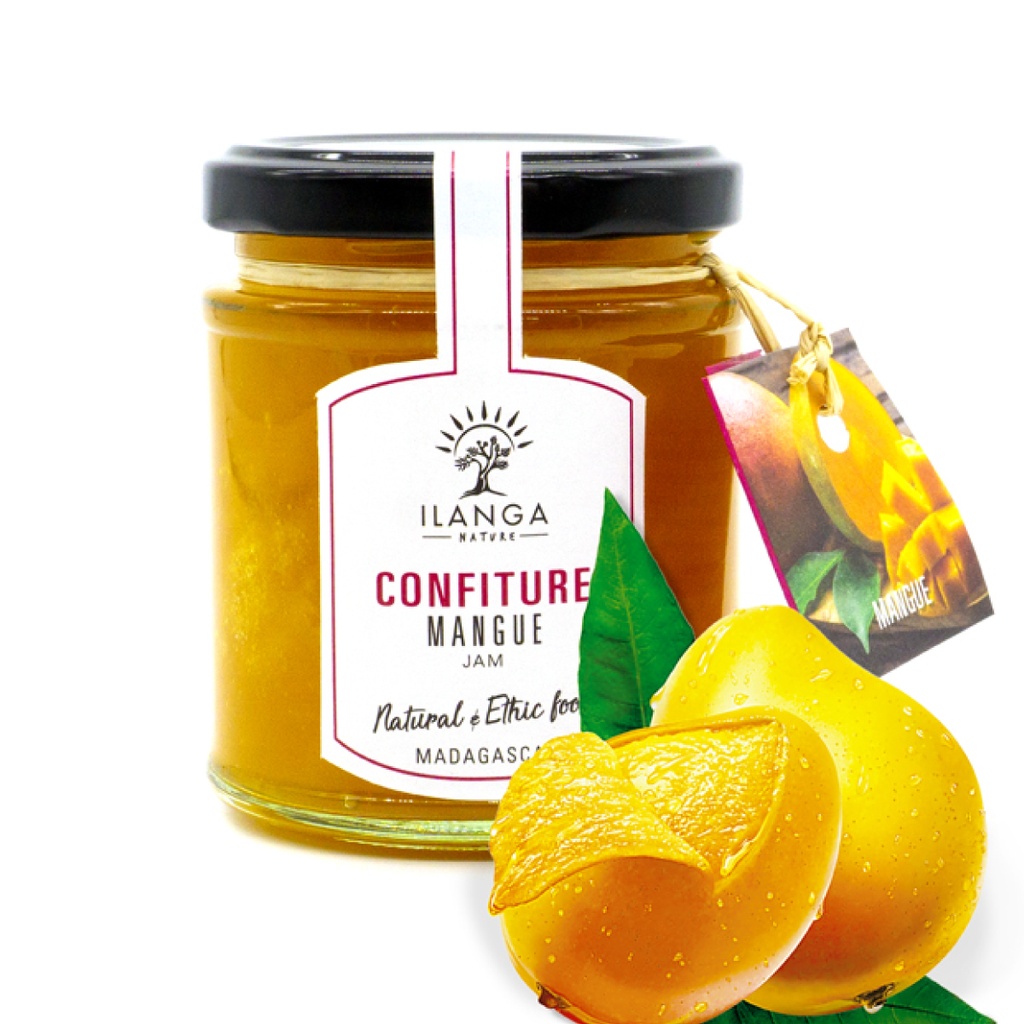 la confiture mangue dans le Trio de Confitures 220g