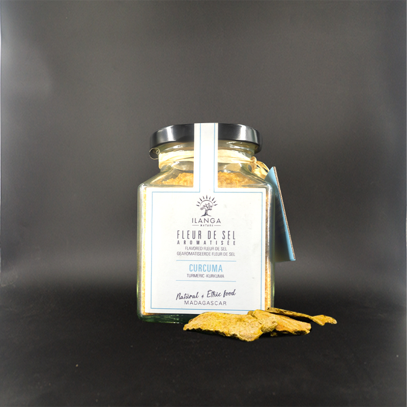 fleur de sel aromatisé curcuma - Duo de Sels & Duo d'Épices