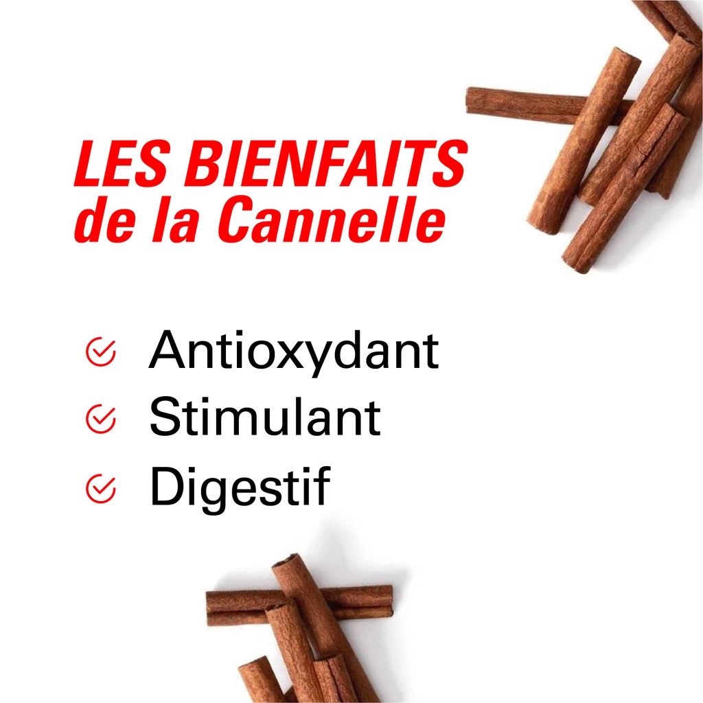 les bienfaits de la cannelle en bâtons 50g