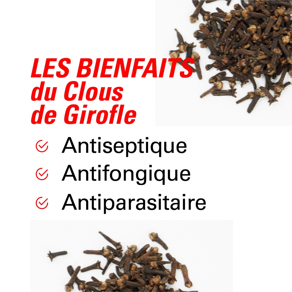 les bienfaits du clous de girofle 500g