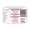 les informations sur la confiture d'ananas vanille 220g