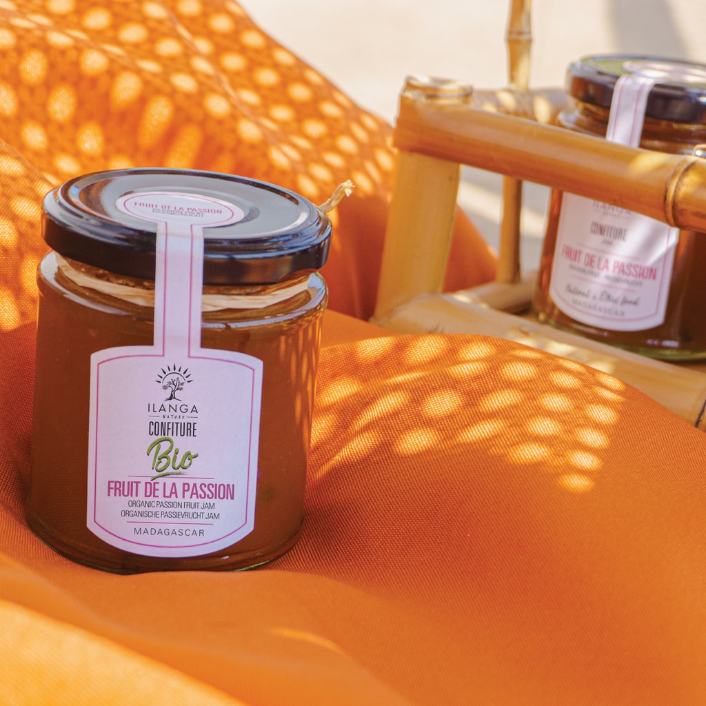 Confiture Fruit de la Passion au Miel de Litchi 200g - BIO