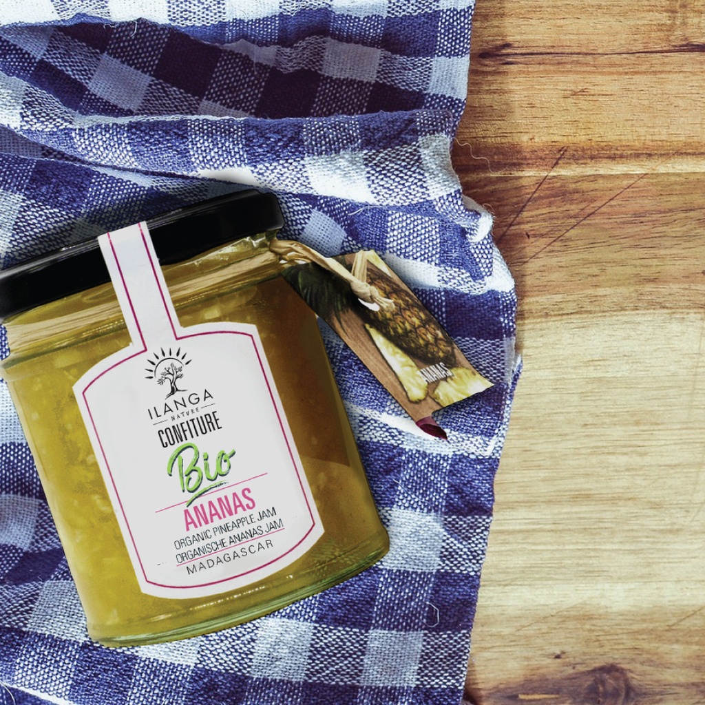 Confiture Ananas au Miel de Litchi  200g - BIO