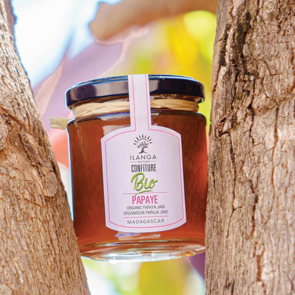 Confiture Papaye au Miel de Niaouli 200g - BIO