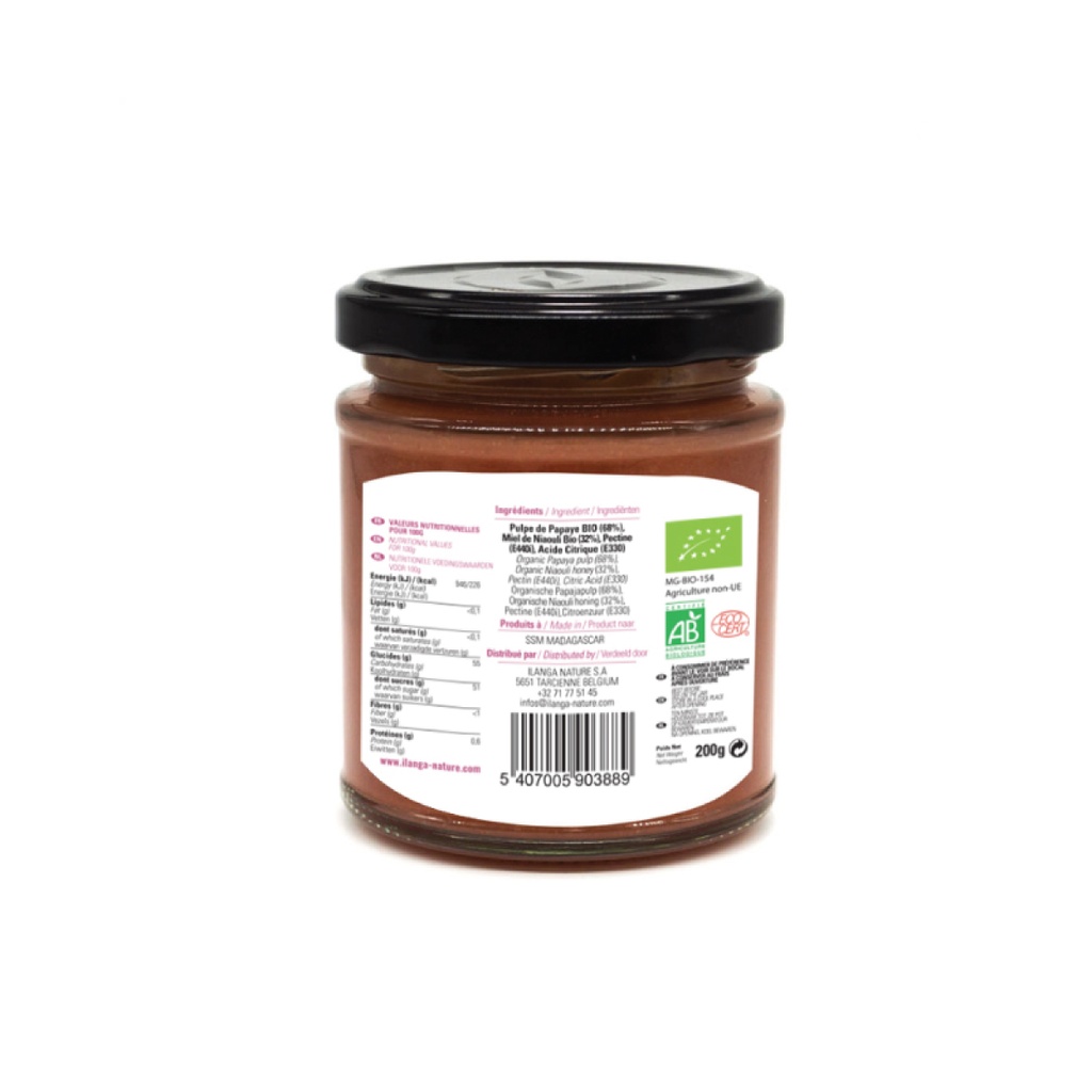 Confiture Goyave au Miel de Litchi 200g - BIO