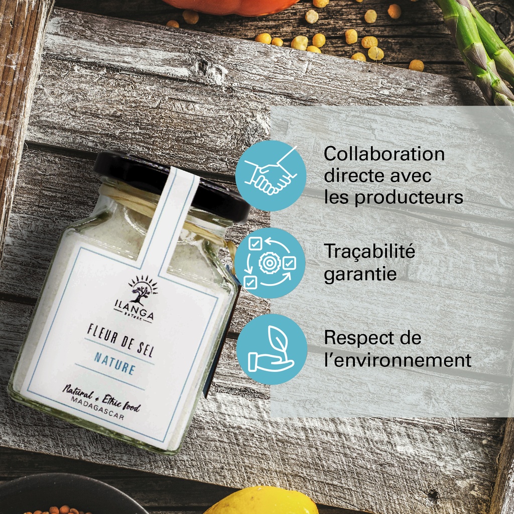 les valeurs de la fleur de sel 175g