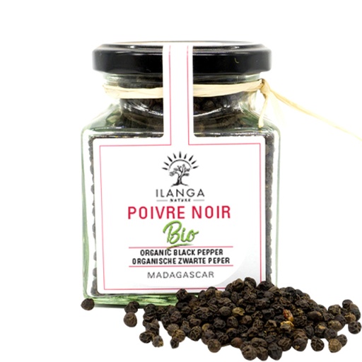 Poivre Noir en Grains 65g - BIO