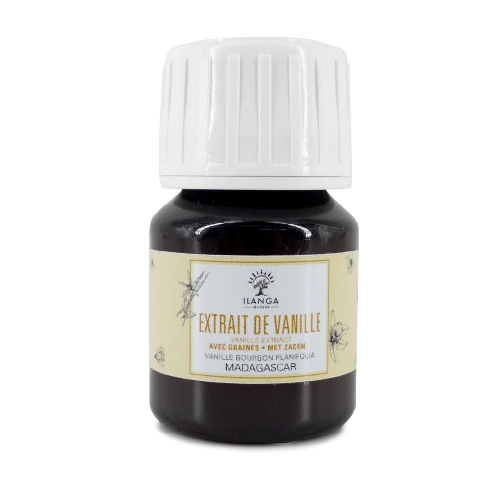 Extrait de Vanille 30ml (avec grains)
