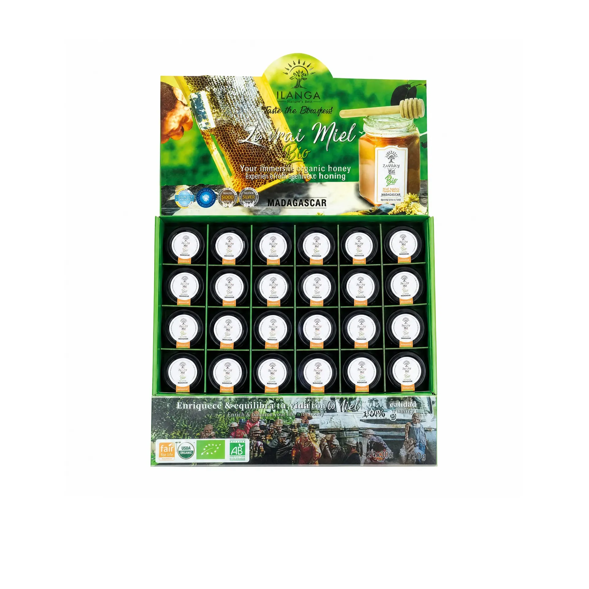 [5907153] Assortiment van 48 honing - ORGANISCH