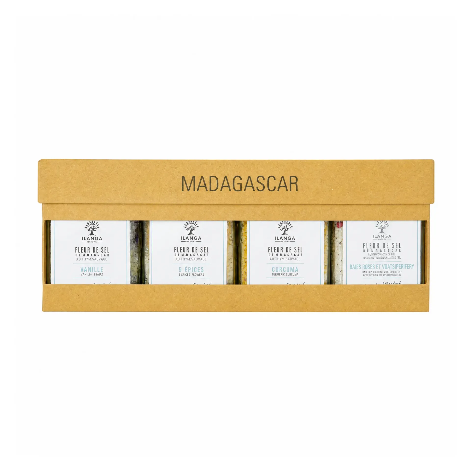 Quartet of Aromated Flake Salt