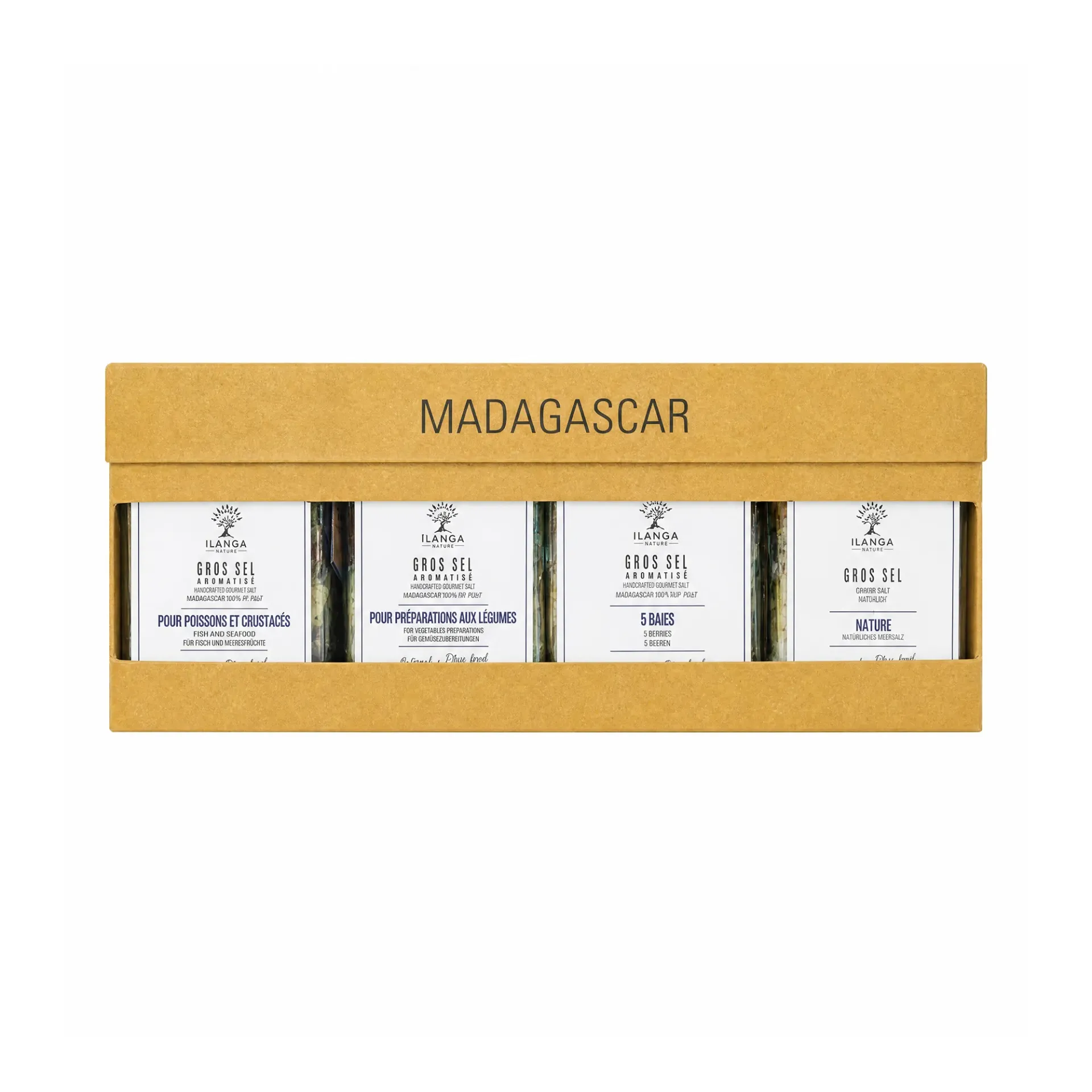 Quartet de Gros Sels Aromatisés