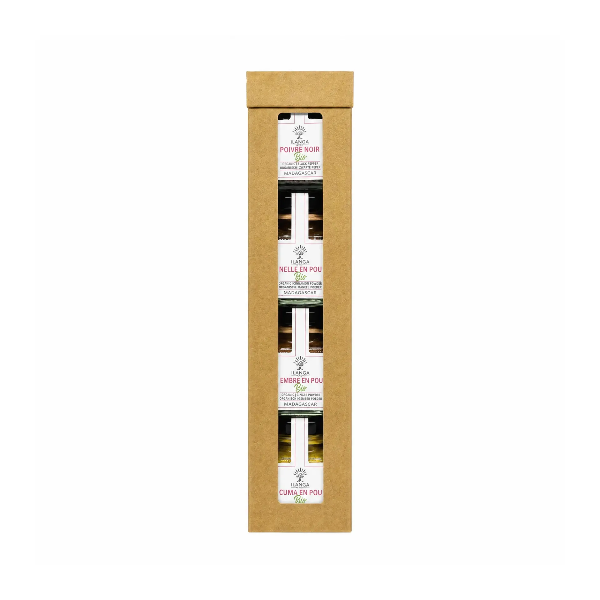 [5912669] Assortiment 4 Épices Découverte en Grains - BIO