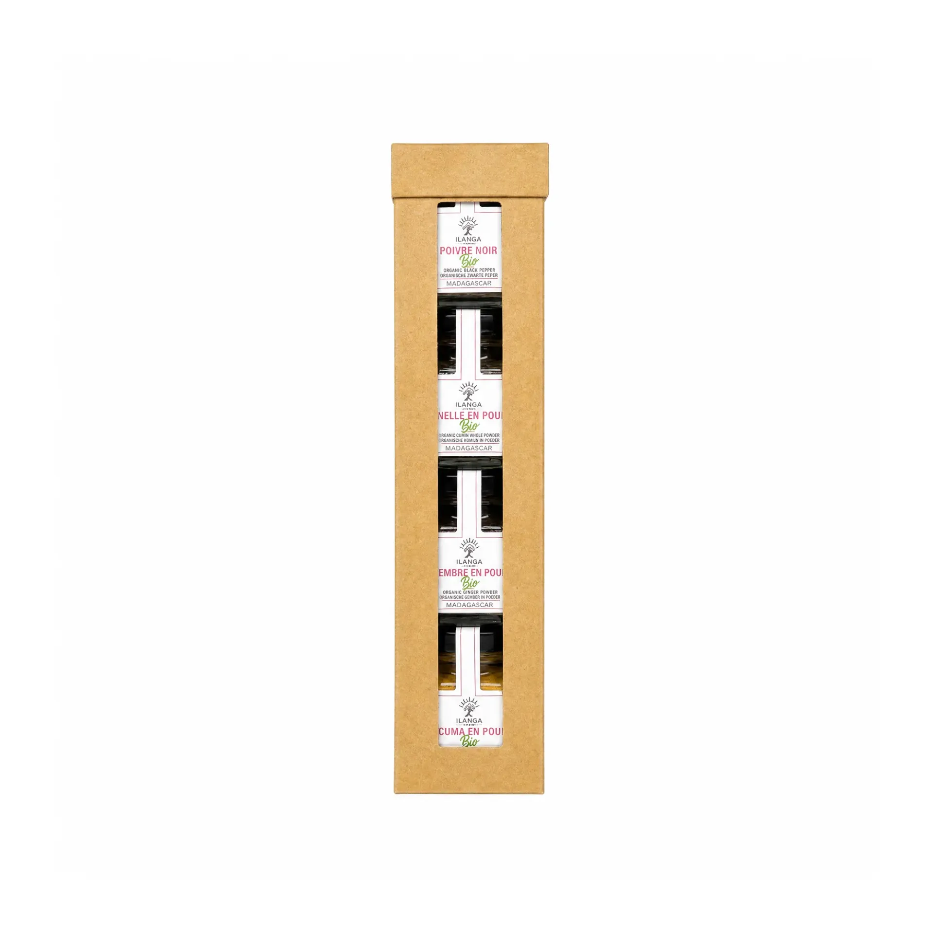 [5912676] Assortiment van 4 kruiden in poeder - ORGANISCH