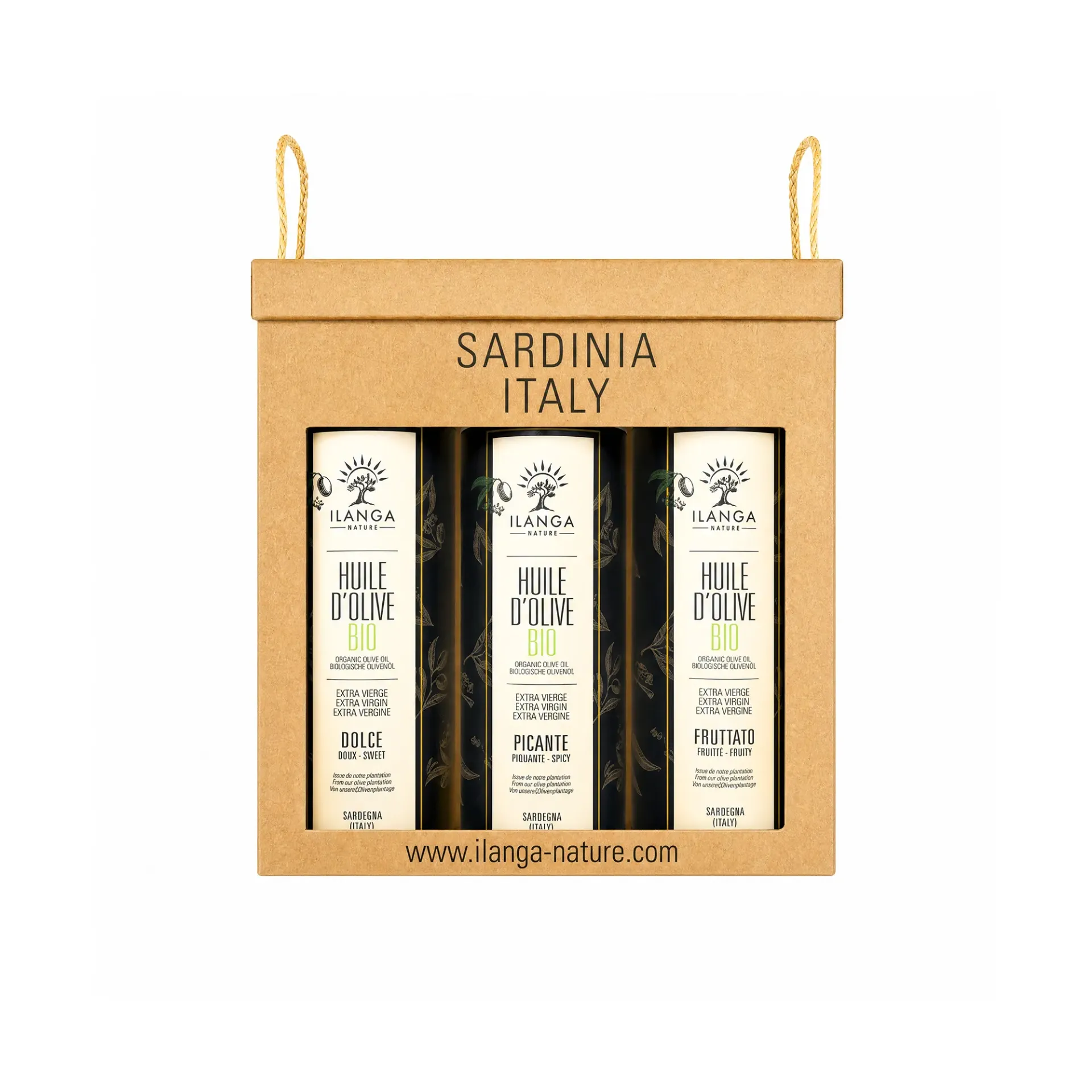 Trio d'Huiles d'Olive 50cl - BIO