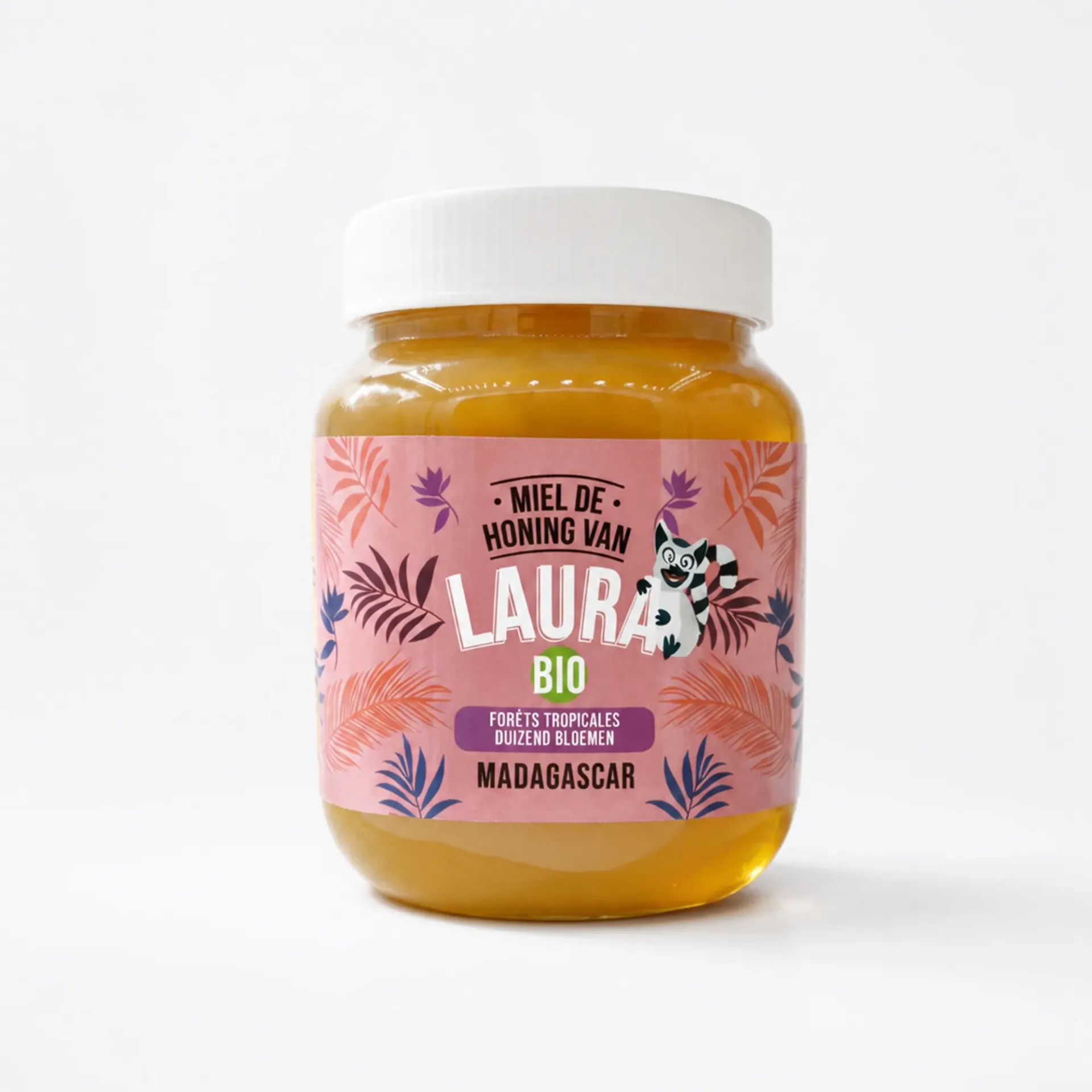 Organic Tropical Forest Honey from Madagascar, 500 g, Miel de Laura