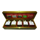 La Collection de 5 Épices - Coffret en Bois