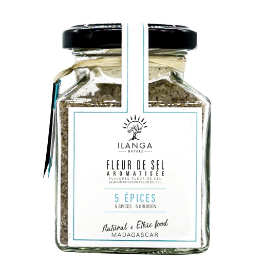 [5902875] Fleur de Sel aux 5 épices 175g
