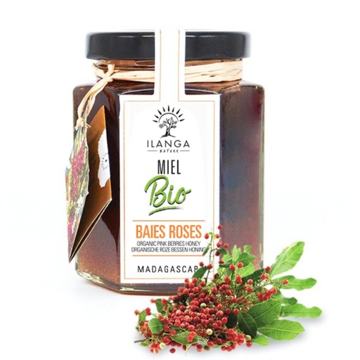 [5905012] Miel de Baies Roses 140g - BIO
