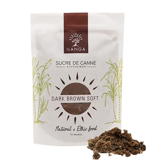 [5900178] Sucre de Canne - Dark Brown soft 500g
