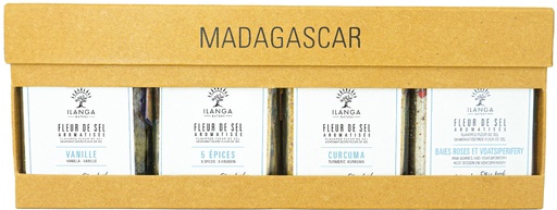 [5912591] Quartet of Aromated Flake Salt