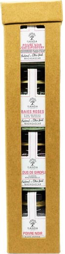 [5904015] Assortment of 4 Discovery Spices in grains