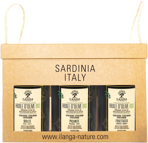 [5907504] Trio d'Huiles d'Olive 25cl - BIO